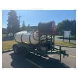 Hydroseeder (Honda 24.0 V-Twin Engine) with Two Pallets of Profile High Performance Mulch Cellulose with Tack