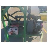Hydroseeder (Honda 24.0 V-Twin Engine) with Two Pallets of Profile High Performance Mulch Cellulose with Tack