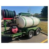 Hydroseeder (Honda 24.0 V-Twin Engine) with Two Pallets of Profile High Performance Mulch Cellulose with Tack