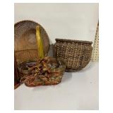 Large Lot of Wicker Baskets