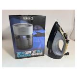 HoMedics Ultrasonic Humidifier & Sunbeam Iron