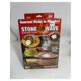 Stone Wave Microwave Cooker, Mini Waffle Maker, Digital Automatic Yogurt Maker, & 1.5 Qt Crockpot