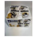 Large Set of Folk Craft Stoneware LOON LAKE Scotty Z