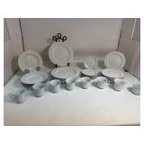 Elegant Gold China Dish Set