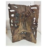 Set of (2) Mayan Warrior Tribal Masks - Hand Carved