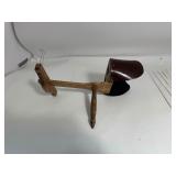 Lot of (2) Antique Wooden Stereoscope Viewers w/ Accessories