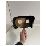 Lot of (2) Antique Wooden Stereoscope Viewers w/ Accessories