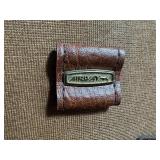 Vintage Airway Presto Combination Lock Leather Attache Briefcase