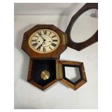 Vintage Verichron Wall Clock Westminster Chimes with Key