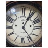 Vintage Verichron Wall Clock Westminster Chimes with Key