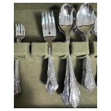 Stainless Steel Silverware Set With Case