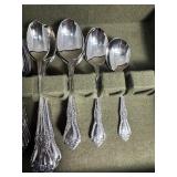 Stainless Steel Silverware Set With Case