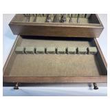 Stainless Steel Silverware Set With Case