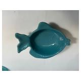 Lot of Blue Glass & Ceramic Items