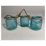 Lot of Blue Glass & Ceramic Items