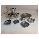Lot of Silver Colored Items