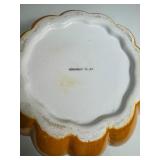 American Atelier Pumpkin Soup Tureen & 1993 Wangs International Orange Pitcher