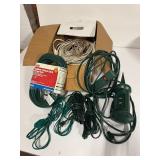 Green & White Extension Cords