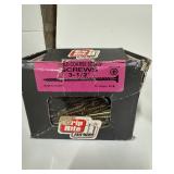 Large Lot of Screws & Coke Crate