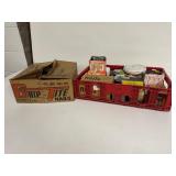Large Lot of Nails & Coke Crate