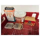 Large Lot of Nails & Coke Crate