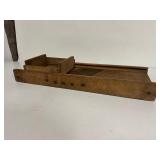 Antique Cabbage Kraut Cutter - 3 Blades