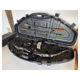 XI Miles Keller Legend Magnum Bow, Arrows, & Case