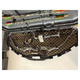 XI Miles Keller Legend Magnum Bow, Arrows, & Case