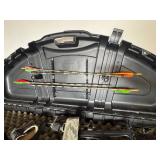 XI Miles Keller Legend Magnum Bow, Arrows, & Case