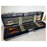 XI Miles Keller Legend Magnum Bow, Arrows, & Case