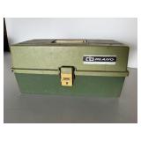 Vintage Plano Tackle Box W/ Lures & More
