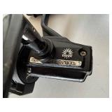 Daiwa D2800 & Shakespeare Omni 030 Spinning Fishing Reels & Daiwa Long Cast Spool