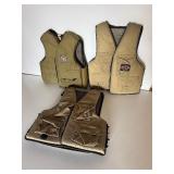 Lot of (3) Stearns Flotation Fishing Vests Adult S/M