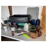 Lot of Camping Essentials