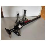 Hi Lift 48-inch Cast/Steel Jack & (2) Handyman 2-Ton Jack Stands