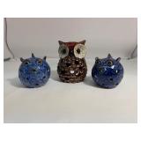 Lot of (3) Vintage Luminaries