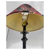 Lot of (2) 29” Lamps Pleated Empire Shades Lkat Pattern