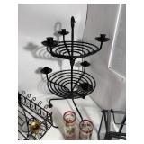 Large Lot of Candles & Candle Holders