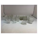 Large Lot of Anchor Hocking Punch Cups & Saucers