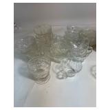 Large Lot of Anchor Hocking Punch Cups & Saucers