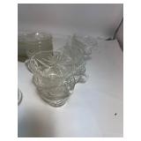 Large Lot of Anchor Hocking Punch Cups & Saucers