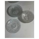 Large Lot of Vintage Glass, Crystal, & Depression Glass