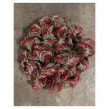Large Lot of Christmas Decor: Lights, Decorations, 3ft Wreath & More