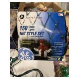 Large Lot of Christmas Decor: Lights, Decorations, 3ft Wreath & More