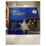 Large Lot of Christmas Decor: Lights, Decorations, 3ft Wreath & More