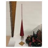 Large Lot of Christmas Decor: Lights, Decorations, 3ft Wreath & More