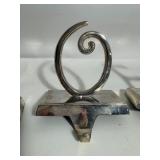 Pottery Barn ‘NOEL’ Stocking Holders - Silver Plated