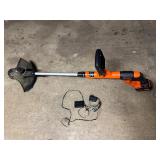 Black+Decker 40V Max Lithium-Ion String Trimmer/Edger W/ Charger