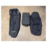 Lot of (3) Traveling Golf Bags