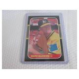 1987 Donruss Mark McGwire Rookie Ca...